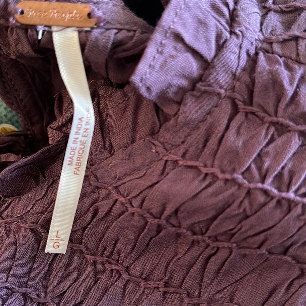 ❤️ NWT! Free People ‘Smocked in Time’ Pullover Boho Blouse